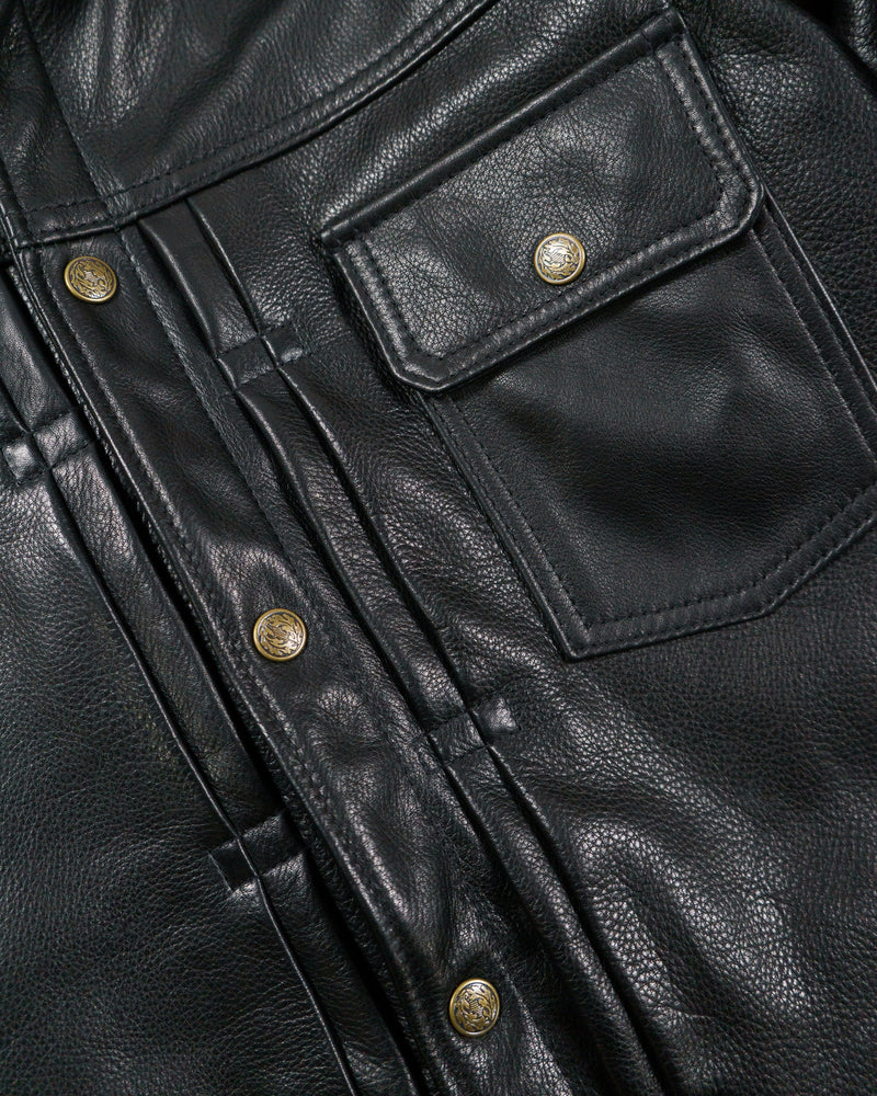 Type I Black Naked Cowhide