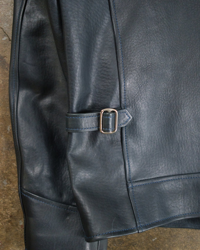 Trocadero Pitch Blue City Horween Essex Steerhide (L)