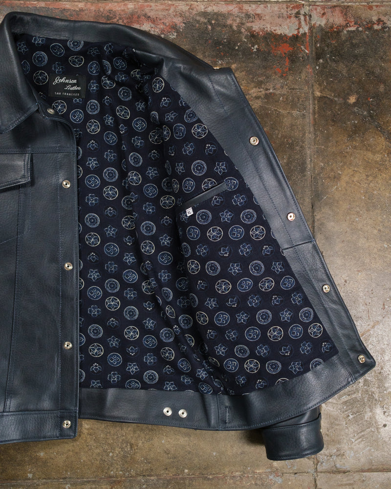 Type III Pitch Blue City Horween Essex Steerhide (XL)