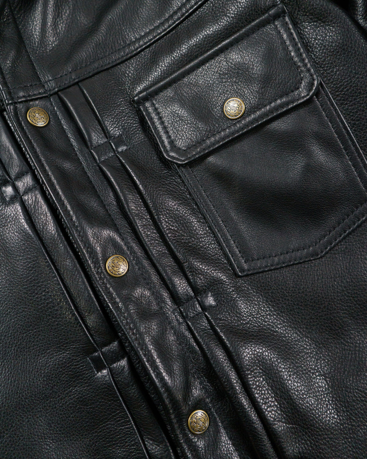Type I Black Naked Cowhide