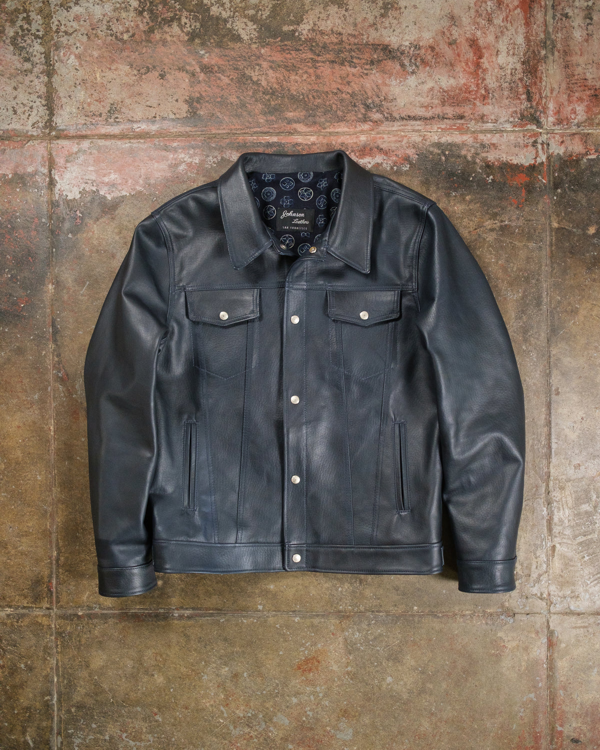 Type III Pitch Blue City Horween Essex Steerhide