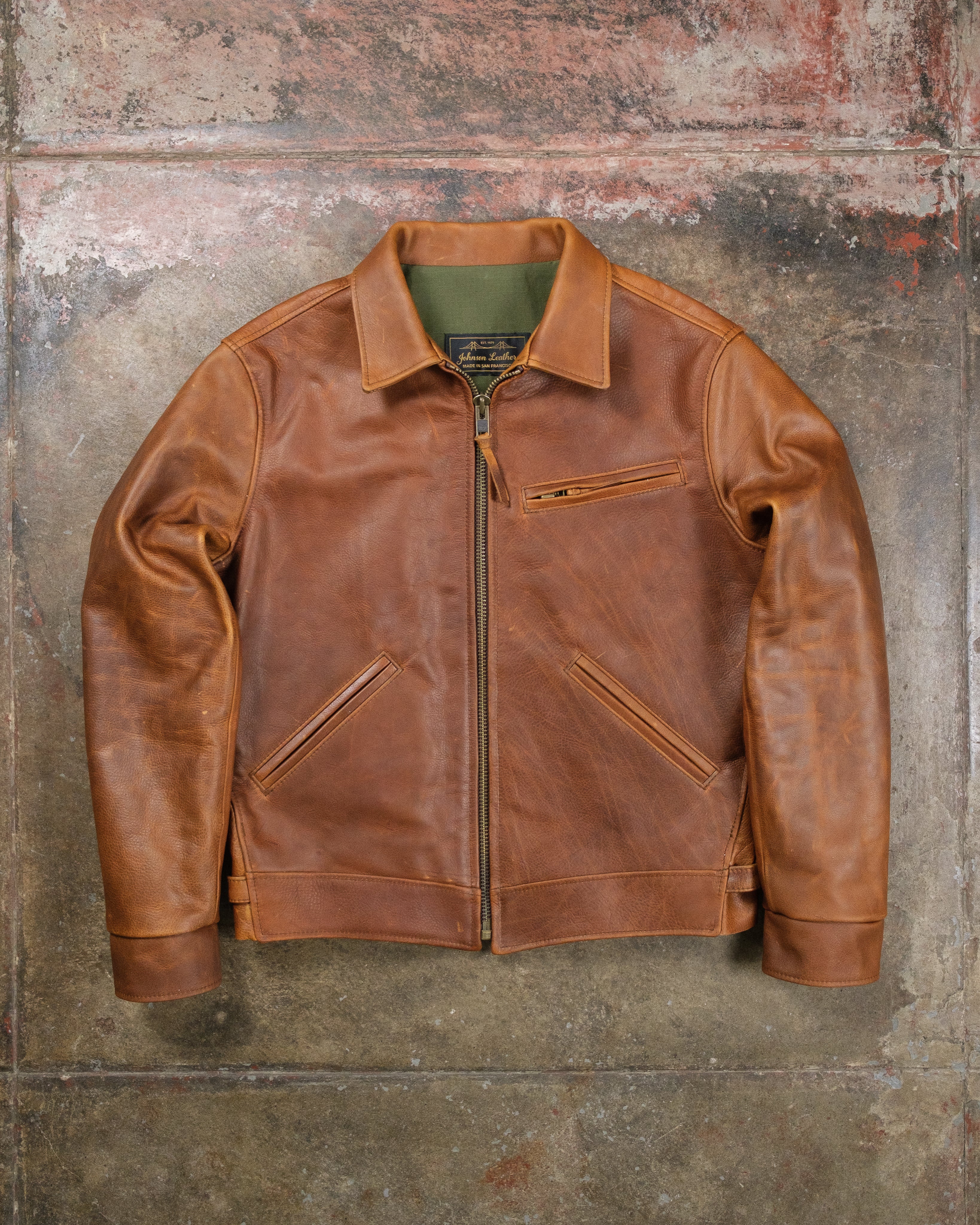 Barneveld L13 Cognac Pull-Up Steerhide