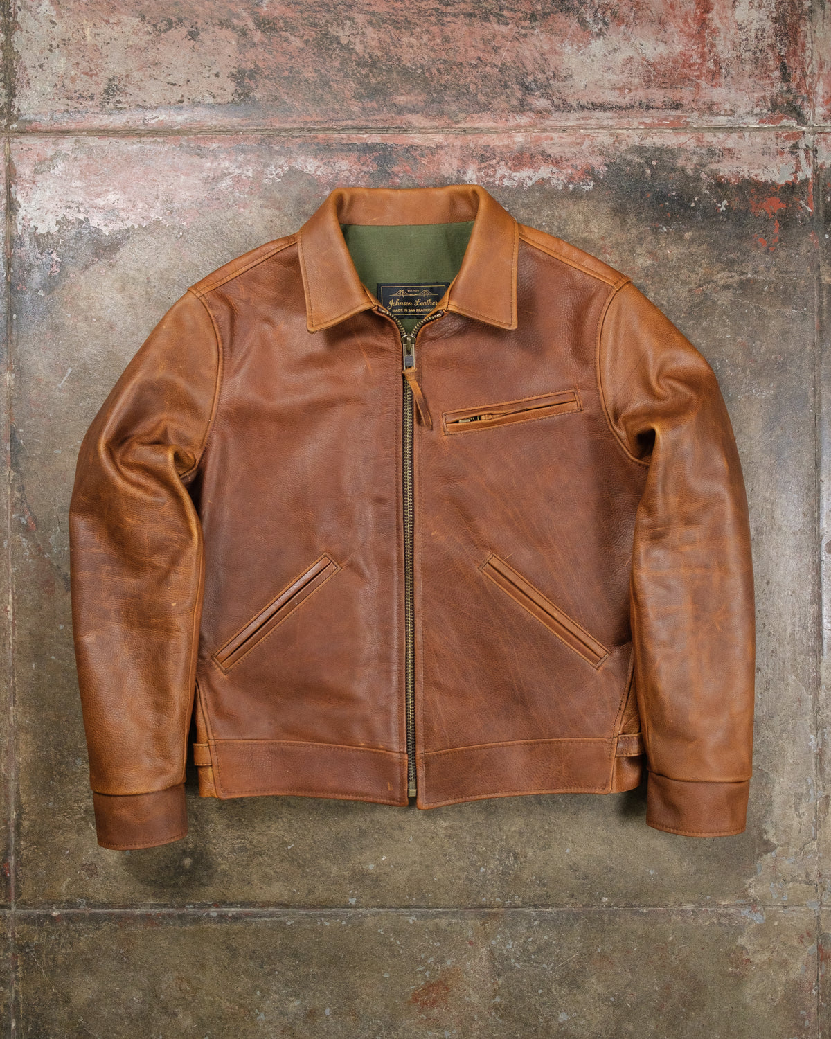 Barneveld L13 Cognac Pull-Up Steerhide