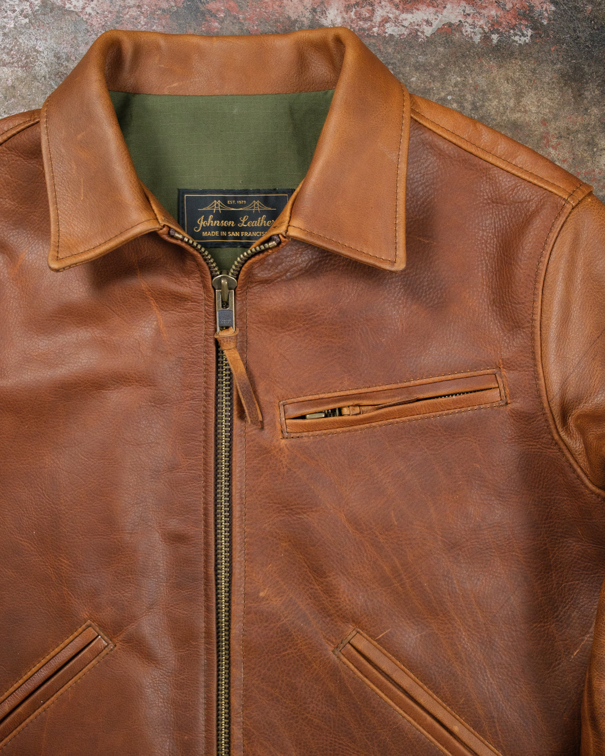 Barneveld L13 Cognac Pull-Up Steerhide