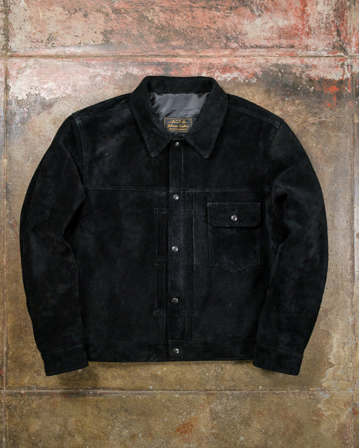 Type I Black Roughout Cowhide (XXL)