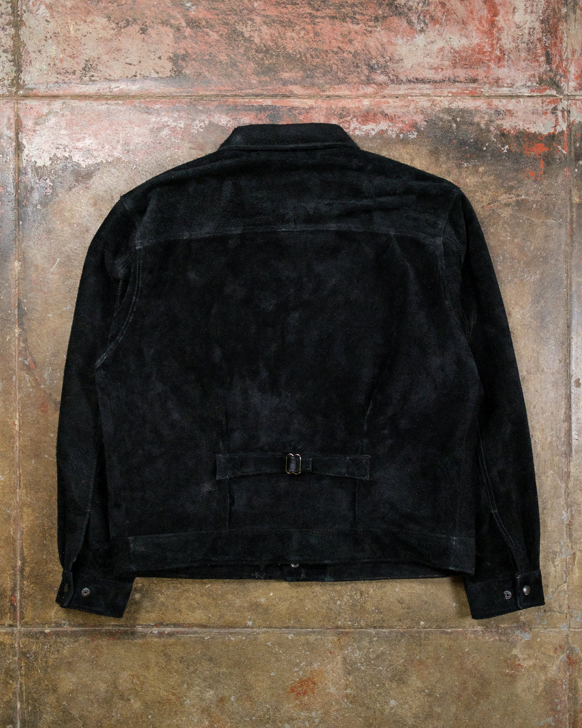 Type I Black Roughout Cowhide (XXL)