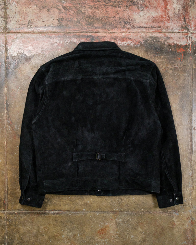 Type I Black Roughout Cowhide (XXL)
