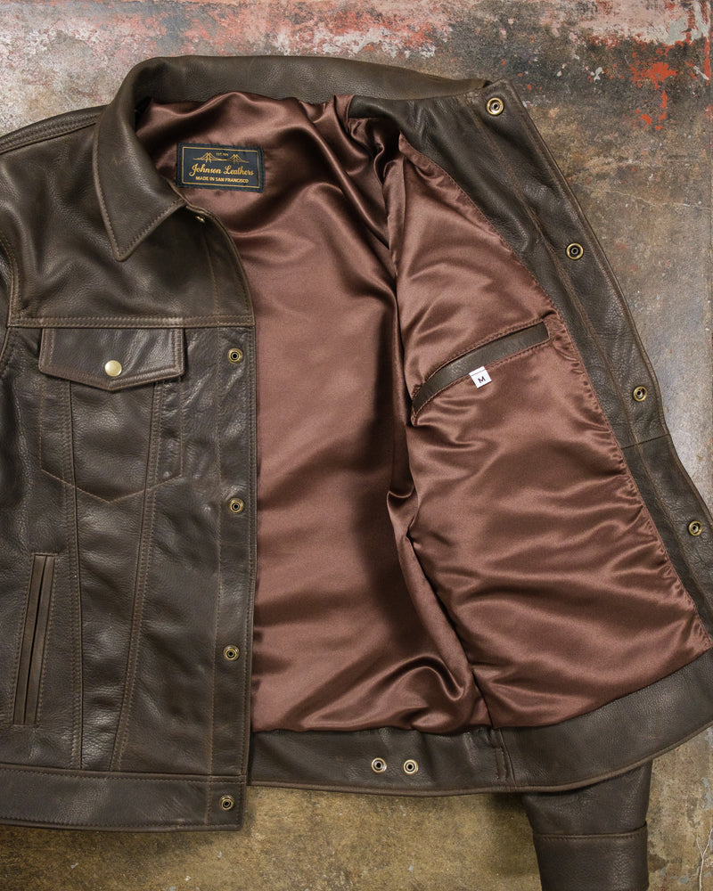 Type III Brown Naked Cowhide