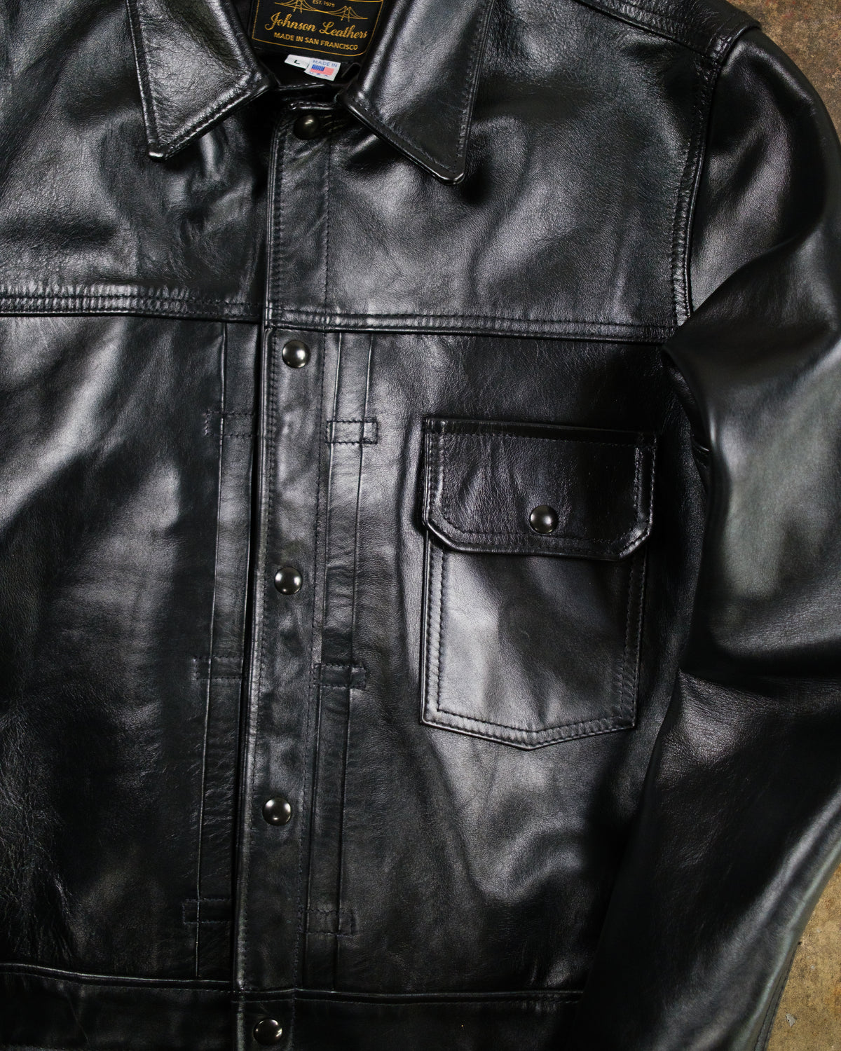 Type I Black Phantom Horsehide (L)