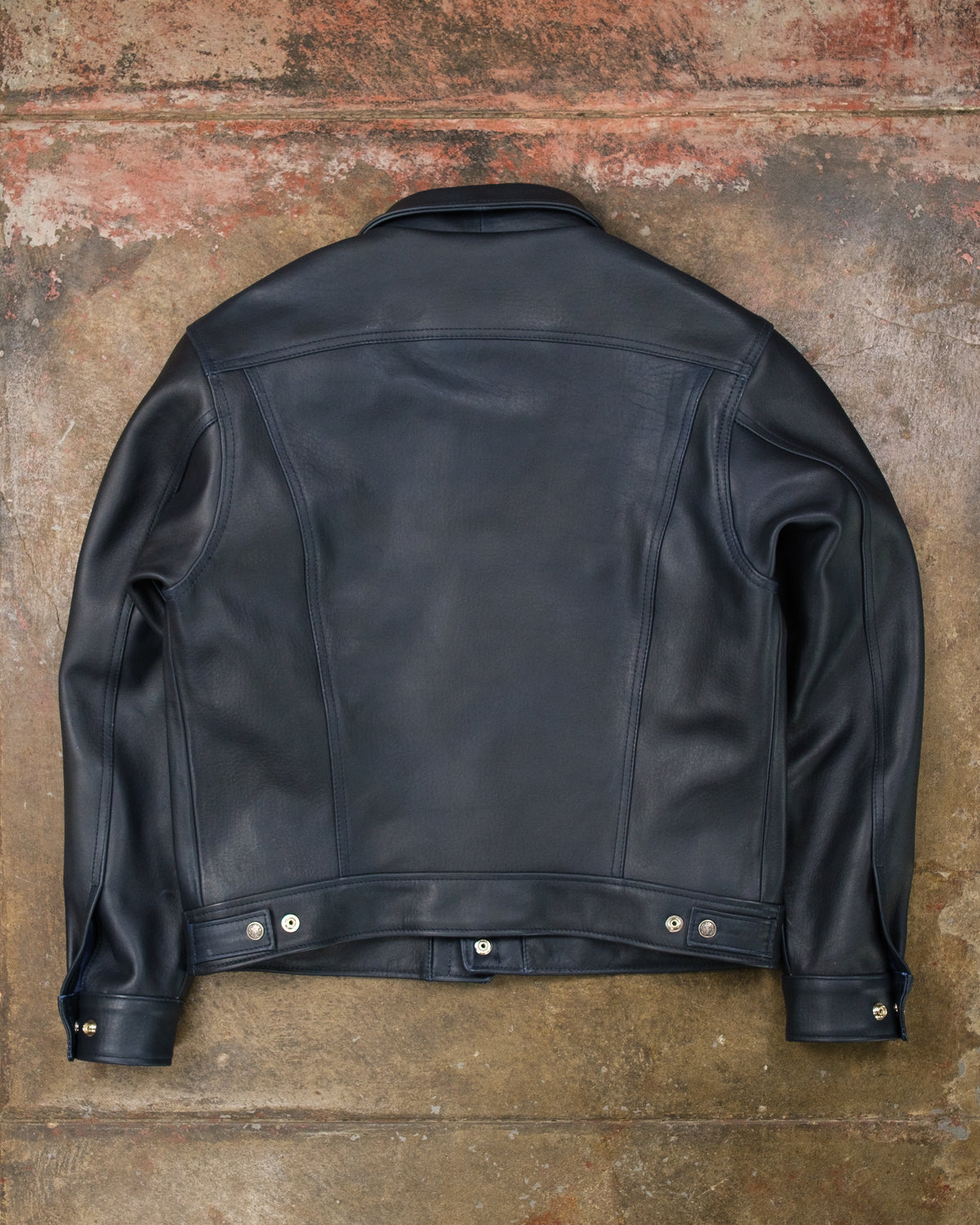 M-LEI Pitch Blue City Horween Essex Steerhide