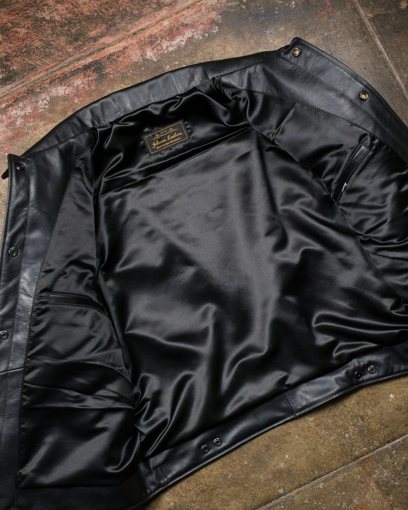 Type II Tumbled Black Licorice Cowhide