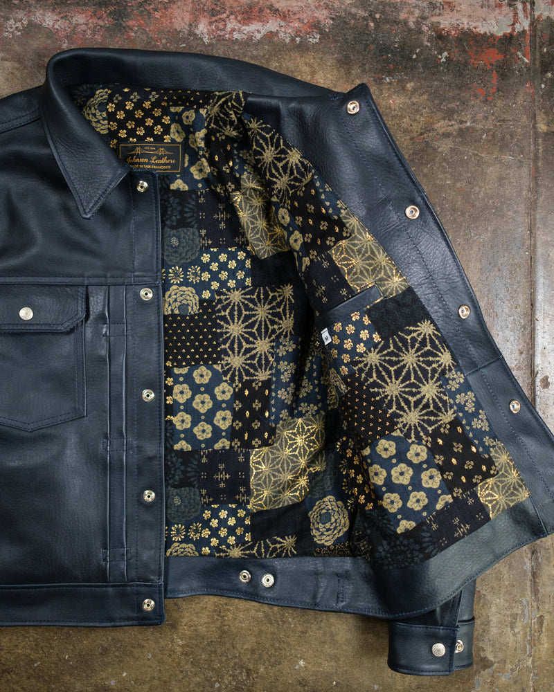 Type II Pitch Blue City Horween Essex Steerhide