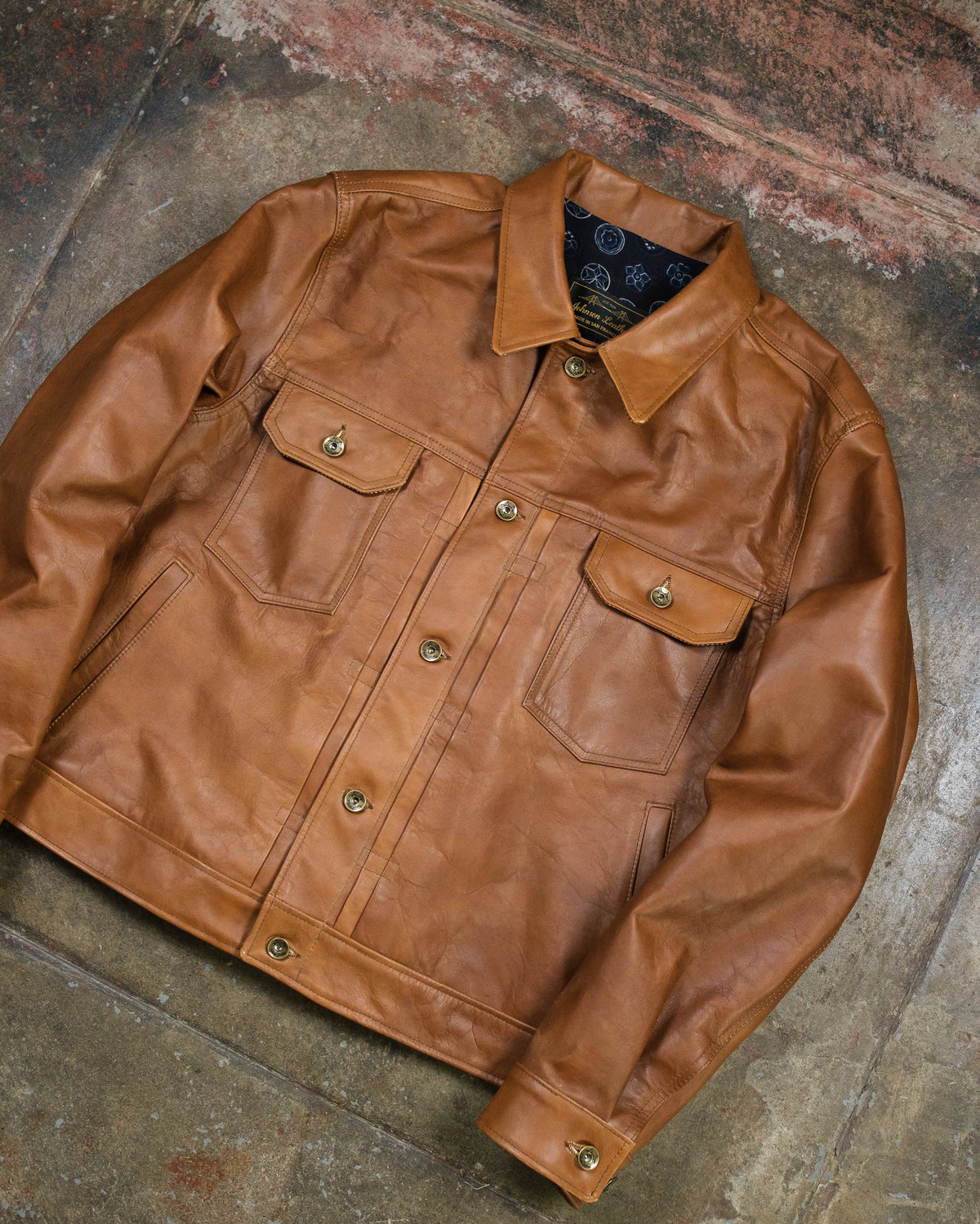 Type II Chestnut Horween Vermont Horsehide