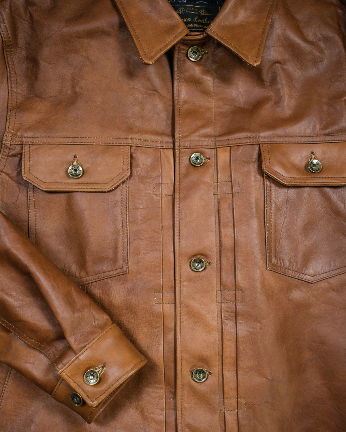 Type II Chestnut Horween Vermont Horsehide