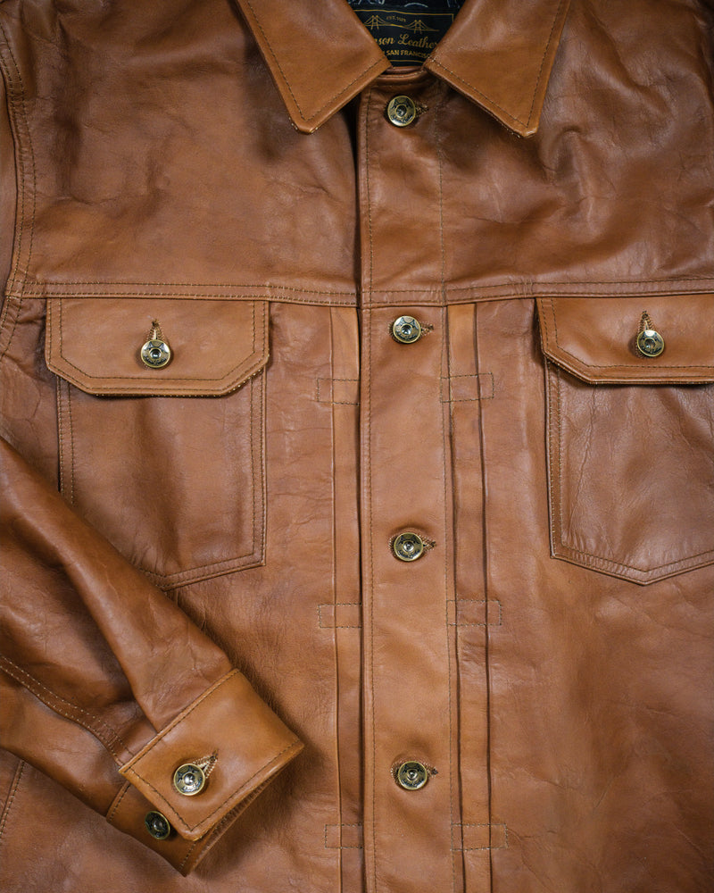 Type II Chestnut Horween Vermont Horsehide