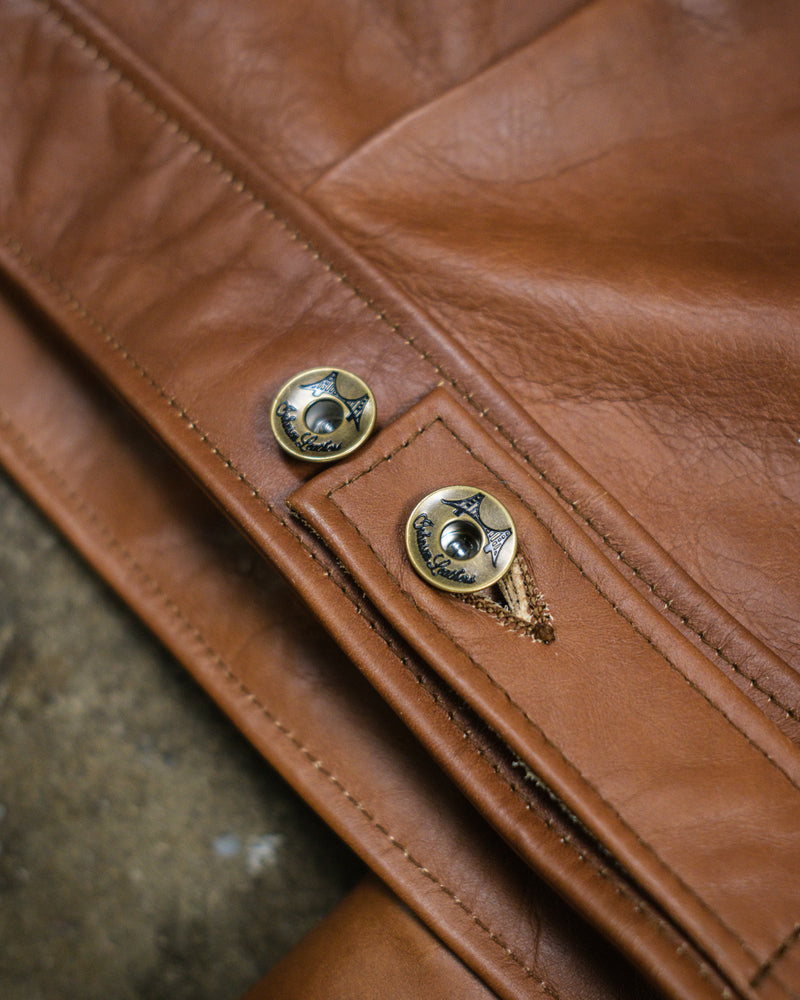 Type II Chestnut Horween Vermont Horsehide