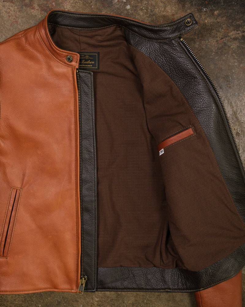 N-200 Brown Two-Tone Cowhide (36)